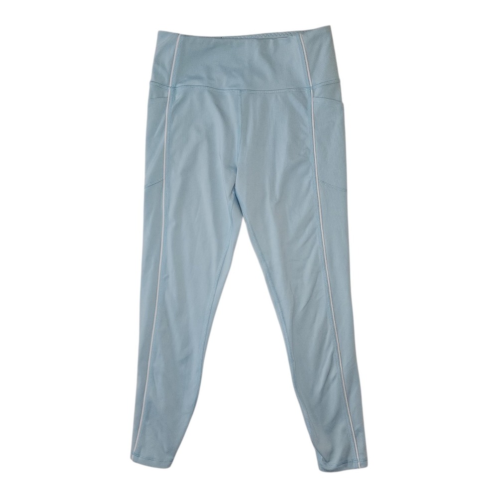 Victorias Secret Leggings Womnens Medium Baby Light Blue Activewear Athletic